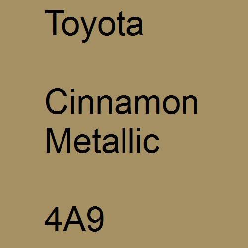 Toyota, Cinnamon Metallic, 4A9.